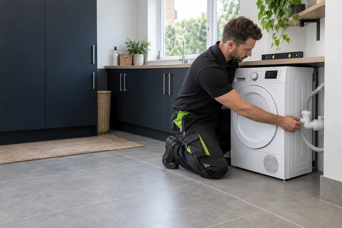 Tumble Dryer Installation carried out by a professional appliance installer