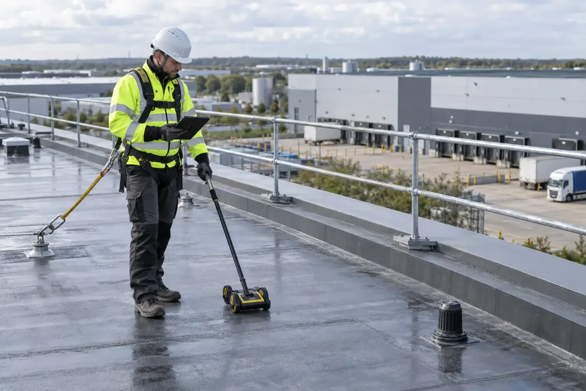 commercial roof surveys service photograph