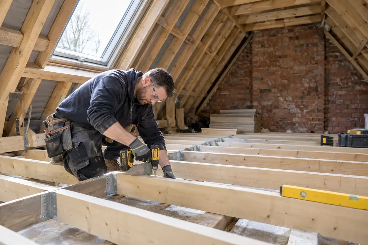 Construction work for loft conversions