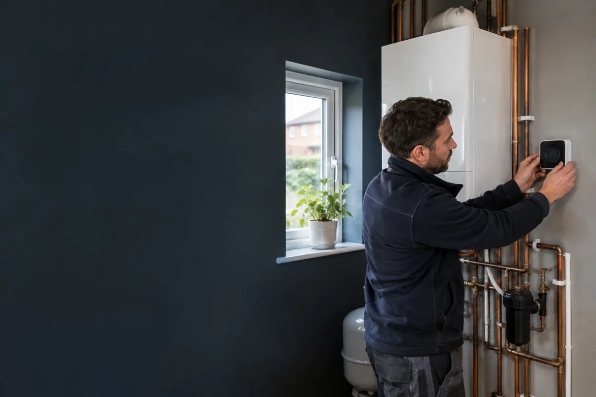 Boiler Controls Upgrade carried out by a qualified heating engineer