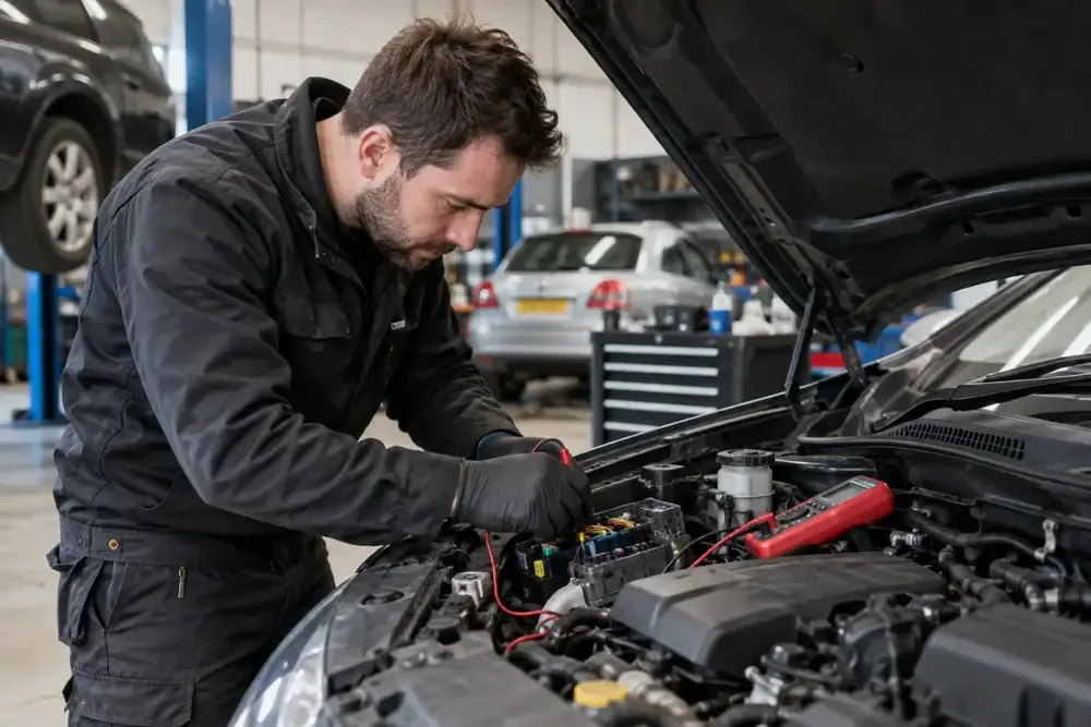 Professional auto electrician on call